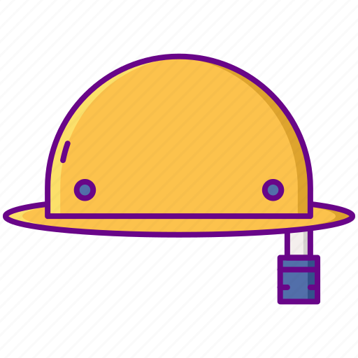 Fiberglass, hard, hat, protection icon - Download on Iconfinder