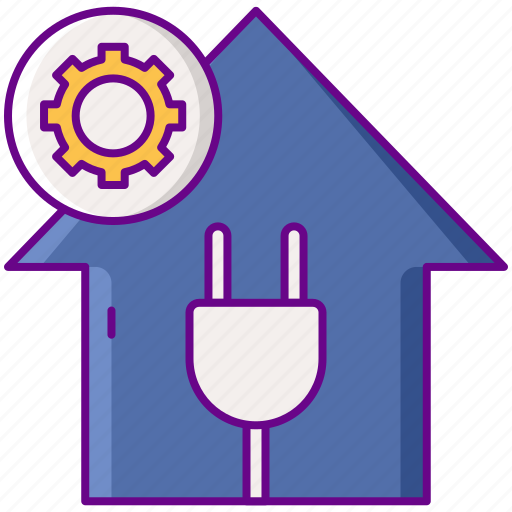 Electricity, home, house, rewiring icon - Download on Iconfinder