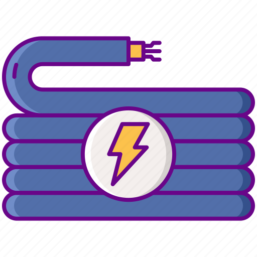 Cable, live, power, wire icon - Download on Iconfinder