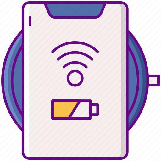 Battery, chargers, power, wireless icon - Download on Iconfinder