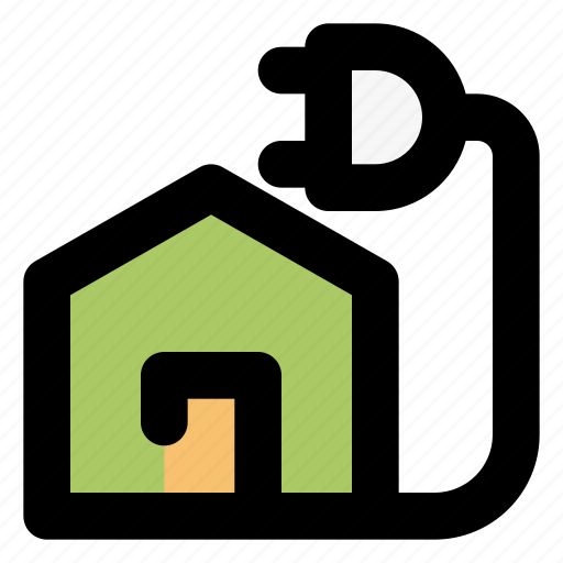 Home, house, electricity icon - Download on Iconfinder