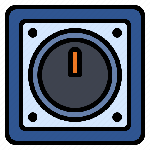 Light, potentiometer, power, switch, switcher icon - Download on Iconfinder