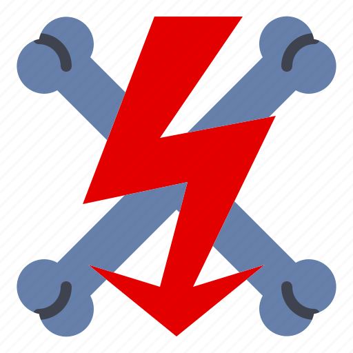 Electric, electro, high, voltage, warning icon - Download on Iconfinder