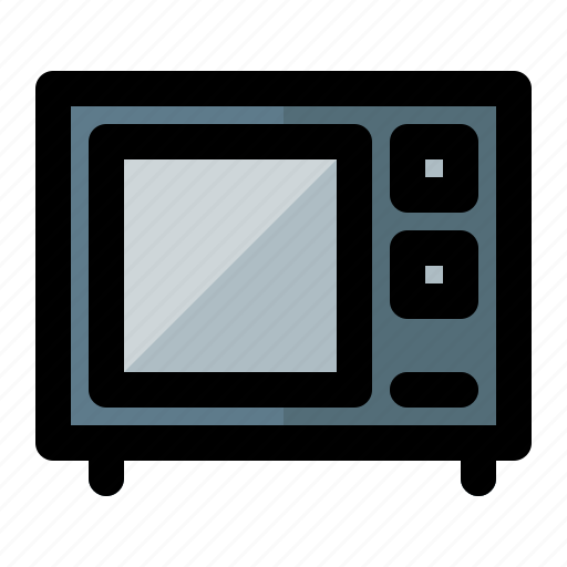 Microwave, oven, electronics, kitchen icon - Download on Iconfinder
