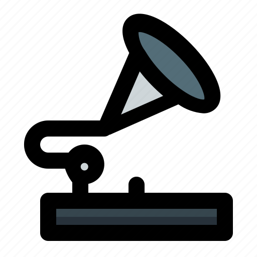 Phonograph, gramophone, record, music icon - Download on Iconfinder