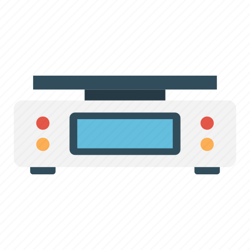 Electric, electronic, measure, scale, weightmachine icon - Download on Iconfinder