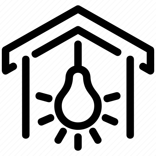House, light, home, night, architecture, exterior icon - Download on Iconfinder