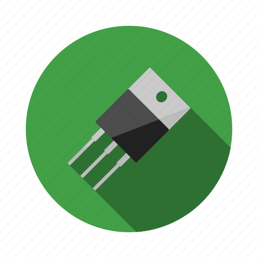 Arduino, circuit, component, current, electronic, silicon, transistor icon - Download on Iconfinder