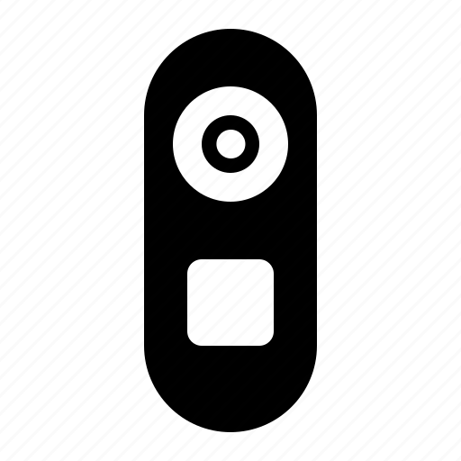 Doorbell, camera, door, electronic icon - Download on Iconfinder