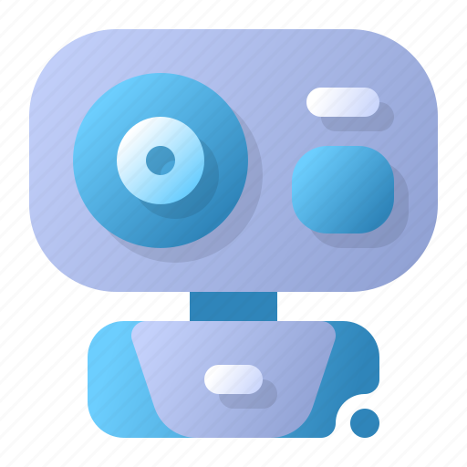 Webcam, camera, video, device, cam, technology, web-camera icon - Download on Iconfinder