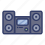 audio, bass, device, music, radio, sound, speaker 