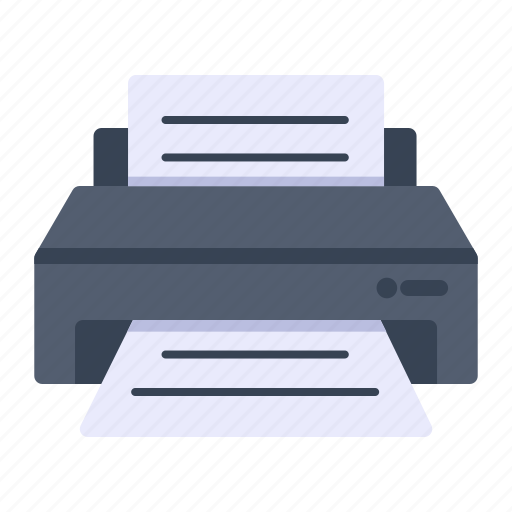 Device, document, electronic, hardware, paper, print, printer icon - Download on Iconfinder