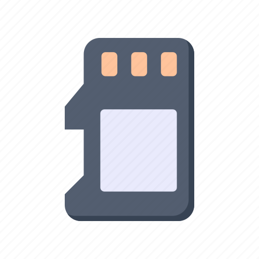 Device, file, hardware, memory, micro sd, sd card, storage icon - Download on Iconfinder