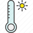 control, indicator, monitoring, temperature, thermometer, weather