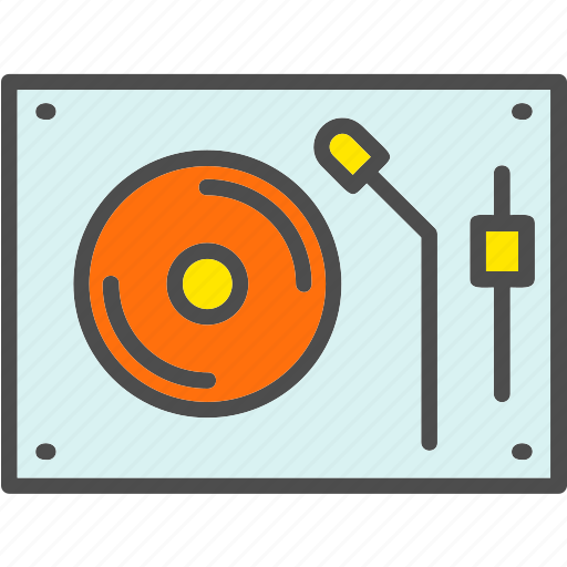 Dj, music, turntable, vinyl icon - Download on Iconfinder