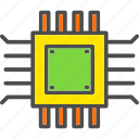 microchip, microprocessor, computer, chip, memory, 1