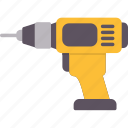 drill, electric, power, tool