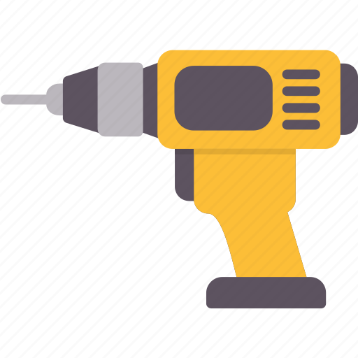 Drill, electric, power, tool icon - Download on Iconfinder