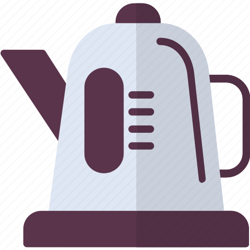 Electric, kettle, kitchen, teapot, utensil icon - Download on Iconfinder