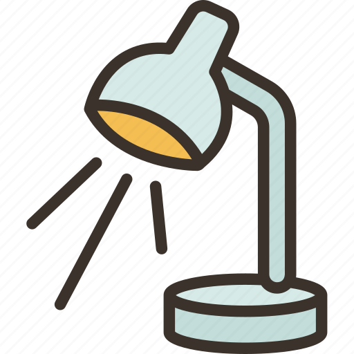 Lamp, desk, light, bulb, electric icon - Download on Iconfinder