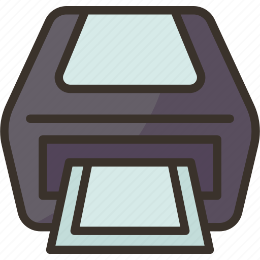 Printer, scanning, paperwork, computer, office icon - Download on Iconfinder