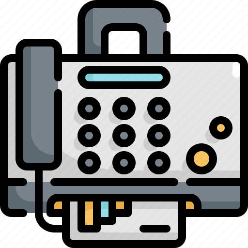 Device, electronic, fax, gadget, mobile, printer icon - Download on Iconfinder