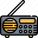 audio, device, electronic, gadget, music, radio, sound 