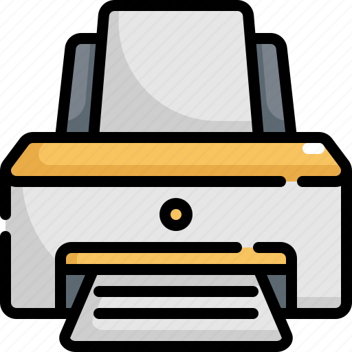 Device, electronic, office, paper, print, printer, printing icon - Download on Iconfinder