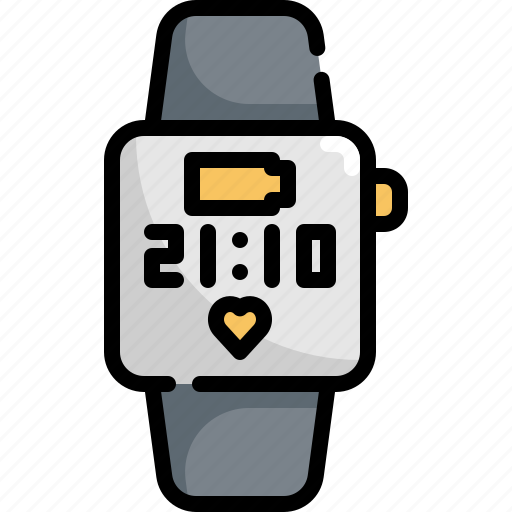 Device, electronic, gadget, smartwatch, technology, time, watch icon - Download on Iconfinder