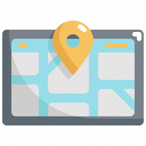 Device, direction, electronic, gps, location, map, navigation icon - Download on Iconfinder