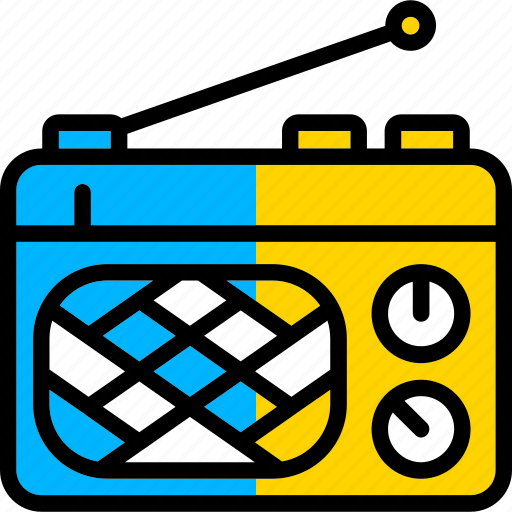 Radio, device, technology, music, audio icon - Download on Iconfinder