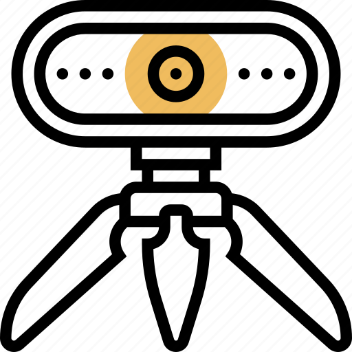 Webcam, tripod, recording, communication, online icon - Download on Iconfinder