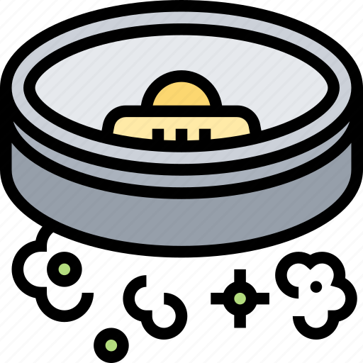 Robotic, vacuum, cleaner, hover, dust icon - Download on Iconfinder