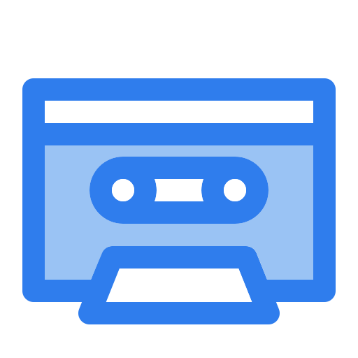 Base, device, drive, electronic, multimedia, recorder, tape icon - Download on Iconfinder