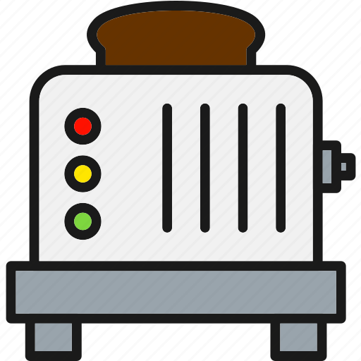 Appliance, bread, food, toast icon - Download on Iconfinder