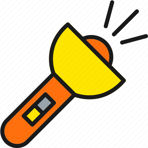 Flashlight, lamp, light, spotlight, torch icon - Download on Iconfinder