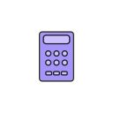 electronic, object, calculator, finance, accounting, electric, technology, calculate, device