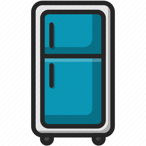 Fridge, refrigerator, electronic, freezer icon - Download on Iconfinder