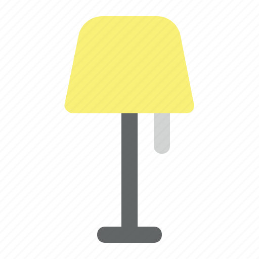 Lamp, furniture, desk, electricity, light, chair icon - Download on Iconfinder