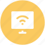 internet connection, monitor, screen, wifi connection, wifi connectivity 