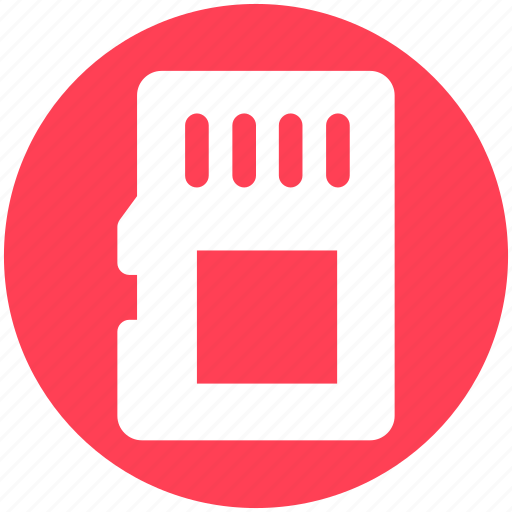 Data storage, memory card, memory storage, sd card, storage device icon - Download on Iconfinder