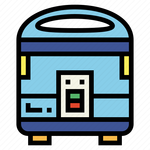 Cooker, cooking, kitchen, pot, rice icon - Download on Iconfinder