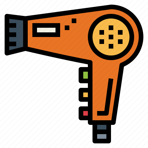 Beauty, dryer, electronics, hair, hairdressing icon - Download on Iconfinder