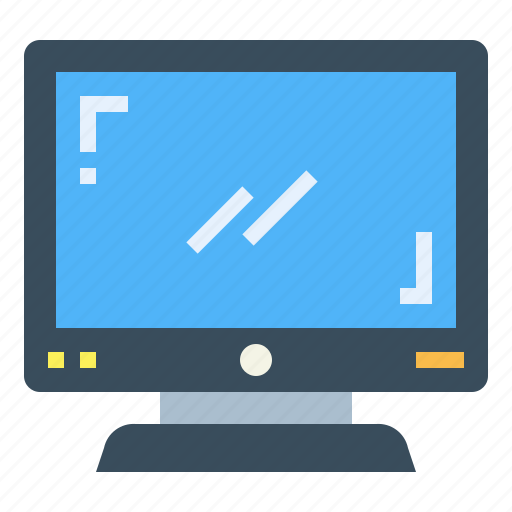 Monitor, screen, technology, television icon - Download on Iconfinder
