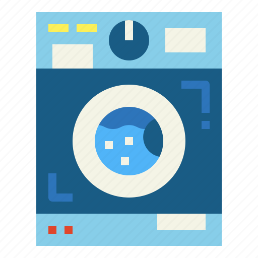 Furniture, household, laundry, machine, washing icon - Download on Iconfinder
