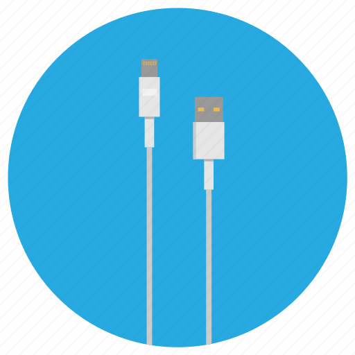 Cable, charger, compatibility, electronic, ipad, ipadcharcher, white icon - Download on Iconfinder