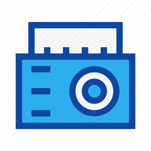 Boombox, cassette, player, radio, recorder, stereo icon - Download on Iconfinder