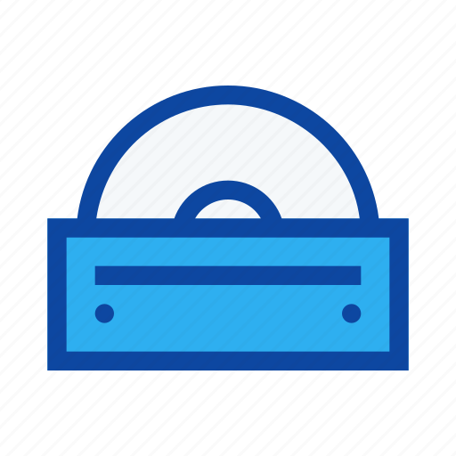 Cd, drive, dvd, electronics, player icon - Download on Iconfinder
