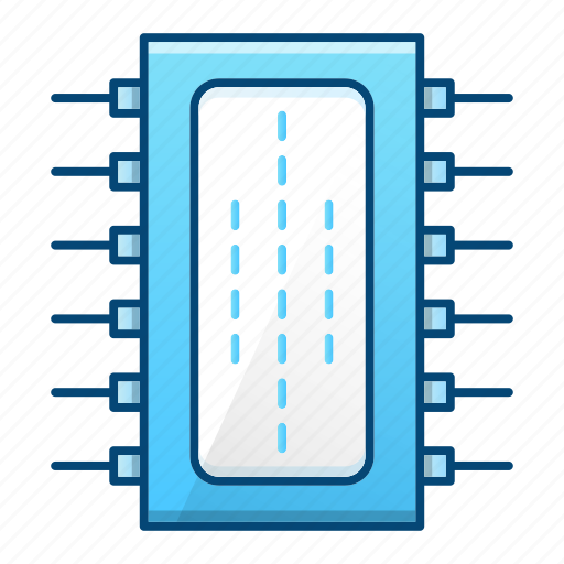 Circuit, component, cpu, electronic, processor icon - Download on Iconfinder