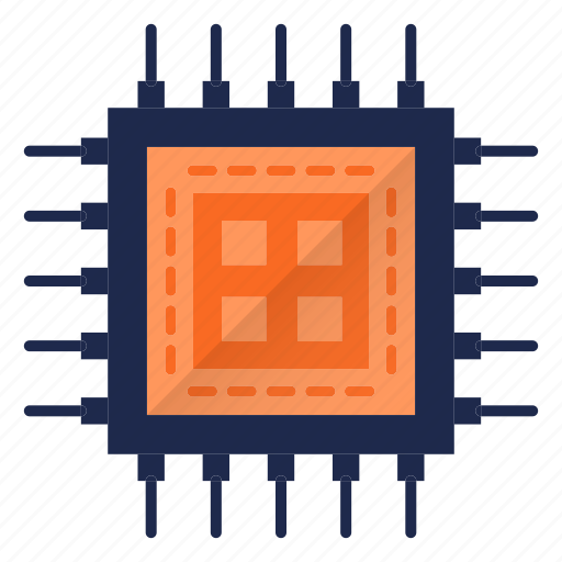 Chip, circuit, cpu, electronic, gadget, microchip, processor icon - Download on Iconfinder